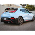 aFe axle-back exhaust close-up