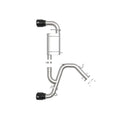aFe axle-back exhaust detail