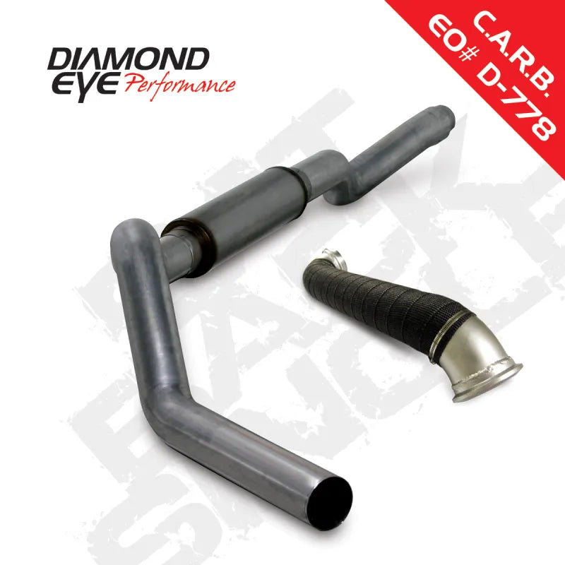Diamond Eye Performance silver cat-back exhaust