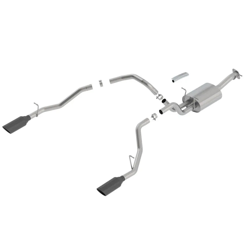 Borla black cat-back exhaust