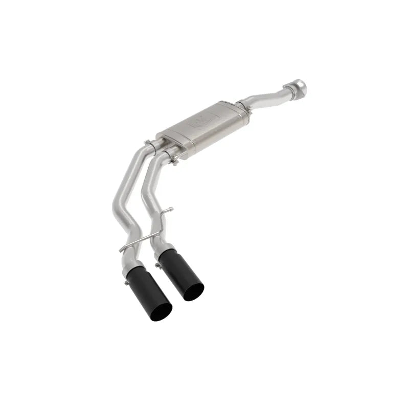 aFe black cat-back exhaust
