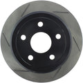 Stoptech auto part close-up