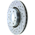Stoptech auto part close-up