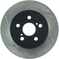 Stoptech auto part close-up