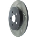 Stoptech auto part installed view