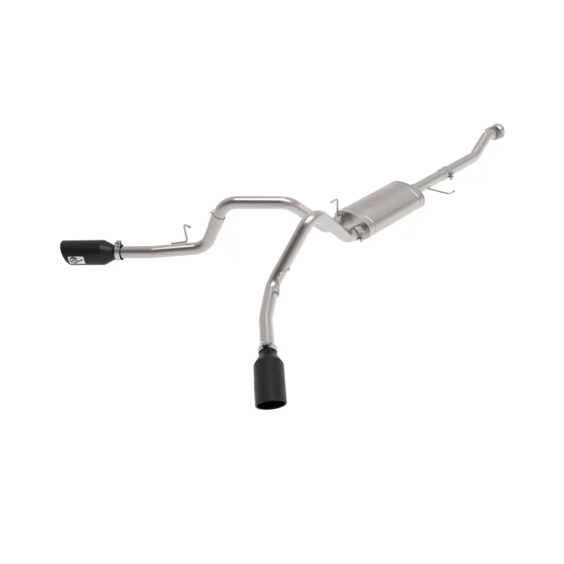 aFe black cat-back exhaust
