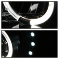SPYDER headlights close-up