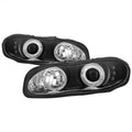 SPYDER headlights close-up