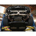 aFe cat-back exhaust detail