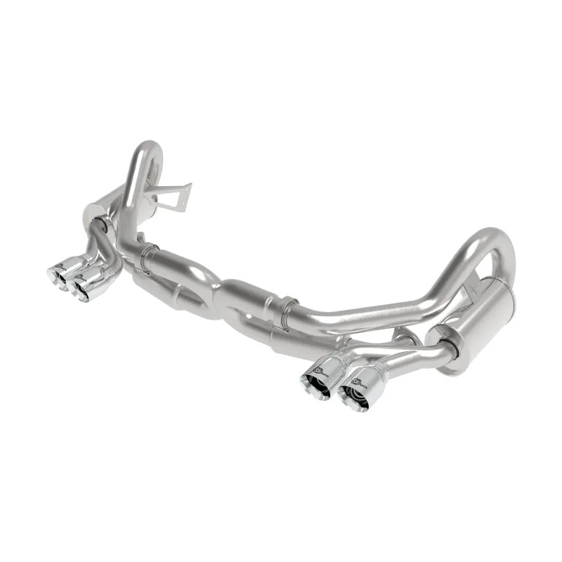 aFe polished cat-back exhaust
