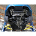 aFe cat-back exhaust installed view