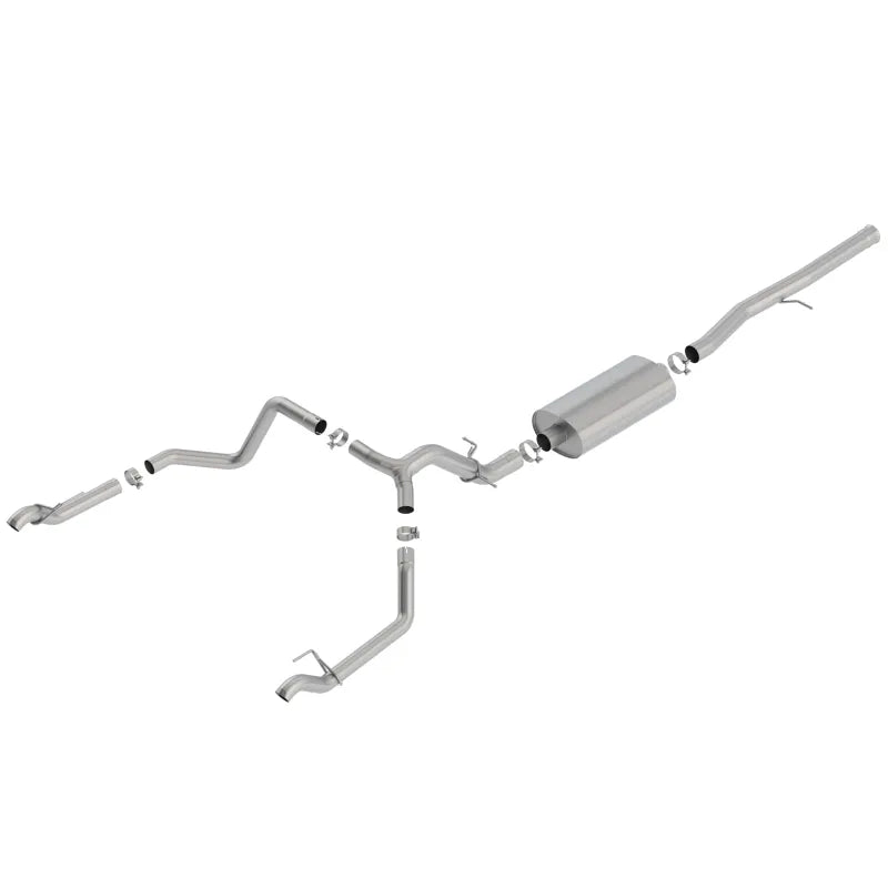 Borla silver cat-back exhaust