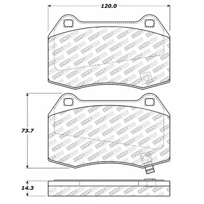 Stoptech auto part