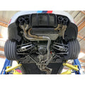 aFe cat-back exhaust close-up