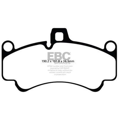 EBC blue auto part