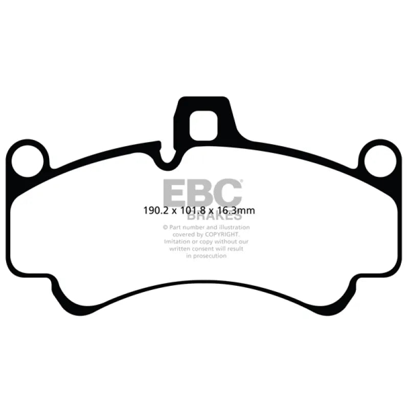 EBC blue auto part