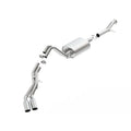 Borla exhaust installed view
