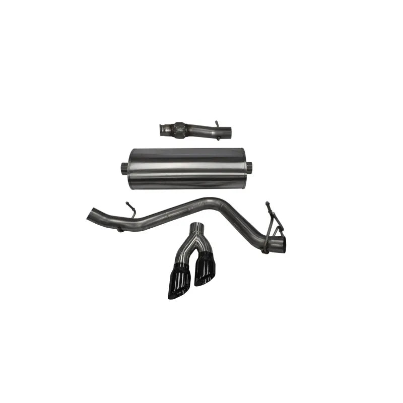 CORSA Performance black cat-back exhaust