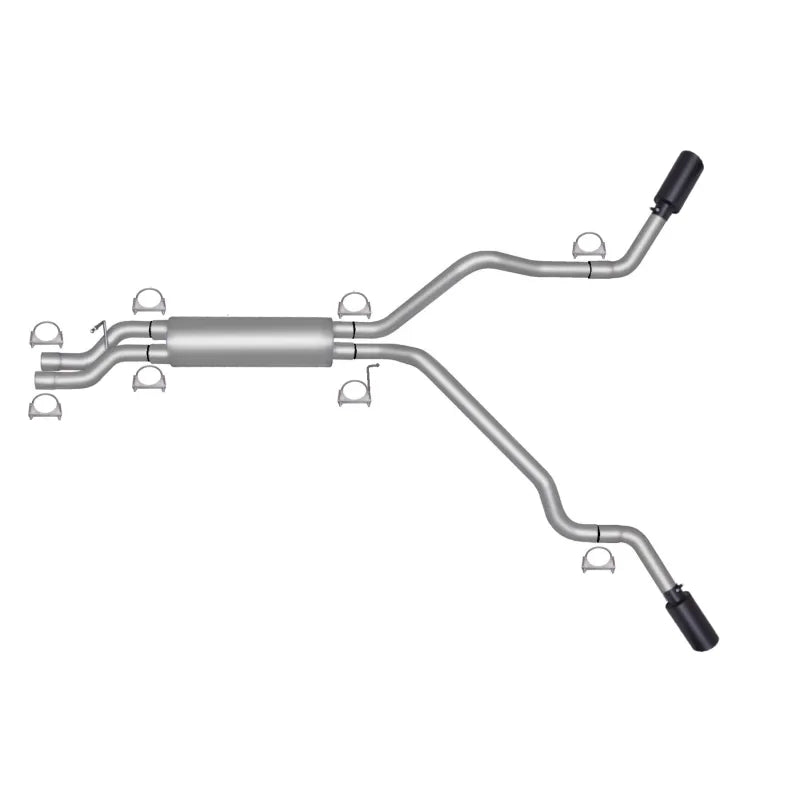 Gibson black cat-back exhaust
