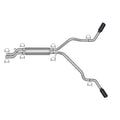 Gibson black cat-back exhaust