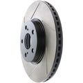 Stoptech auto part installed view