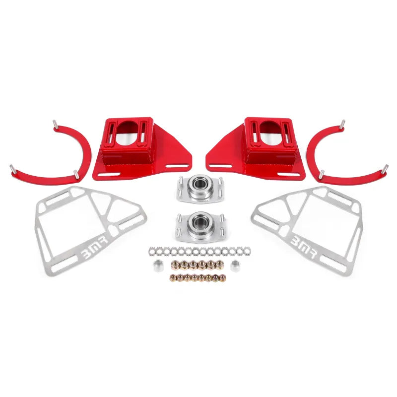 BMR Suspension red auto part