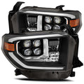 AlphaRex headlights installed view