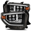 AlphaRex black headlights