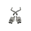 CORSA Performance polished axle-back exhaust