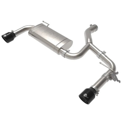 aFe black axle-back exhaust