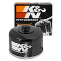K&N Engineering oil filter close-up