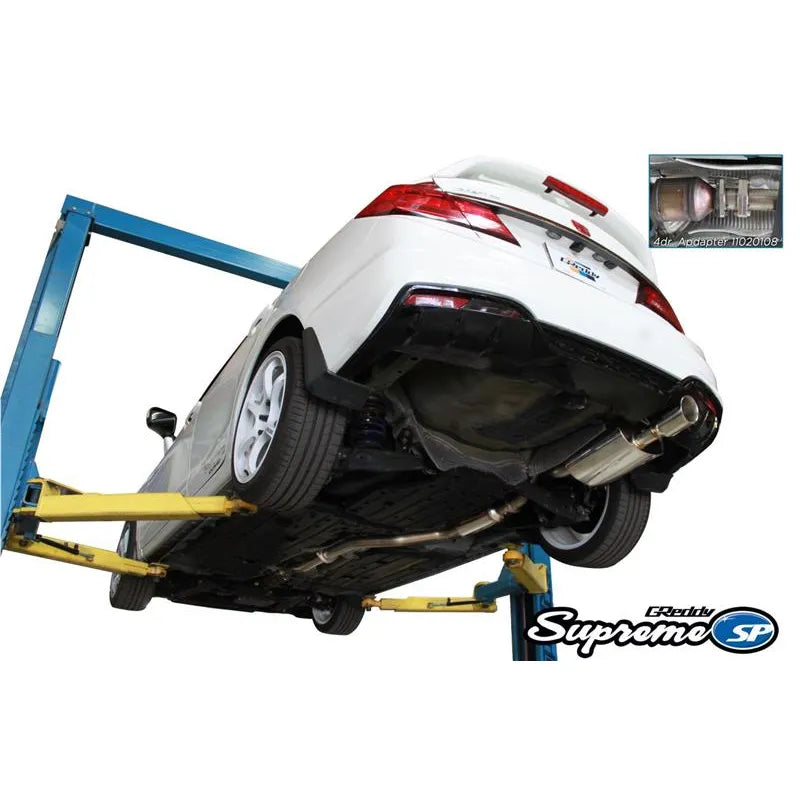 Greddy red cat-back exhaust