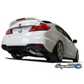 Greddy cat-back exhaust close-up