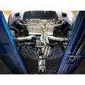 aFe cat-back exhaust detail