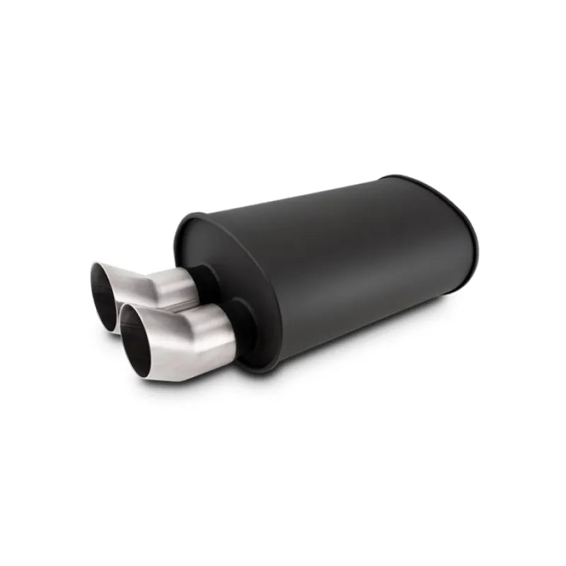 Vibrant black muffler