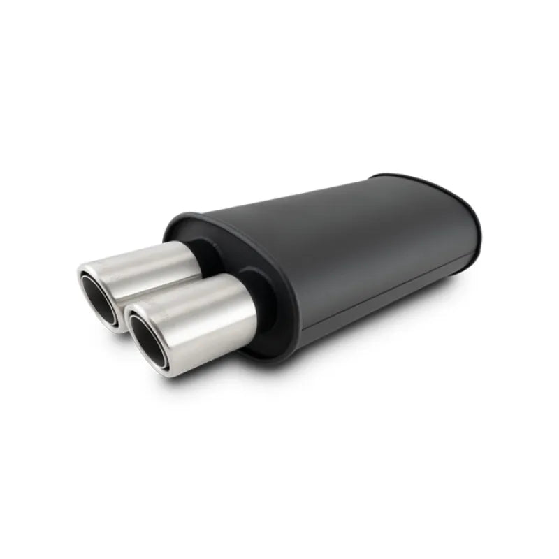 Vibrant black muffler