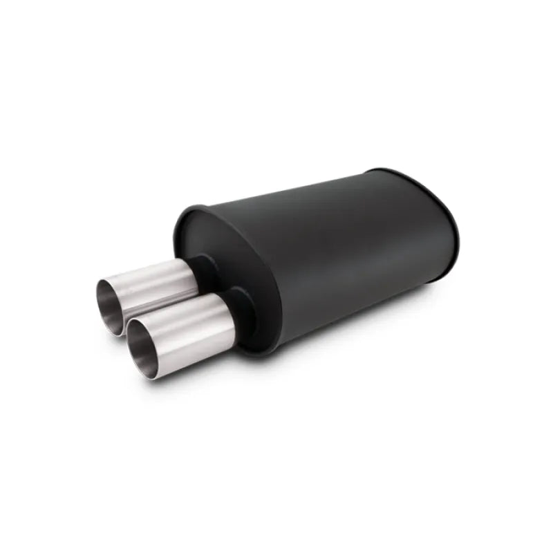 Vibrant black muffler