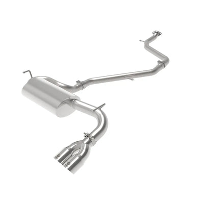 aFe polished cat-back exhaust