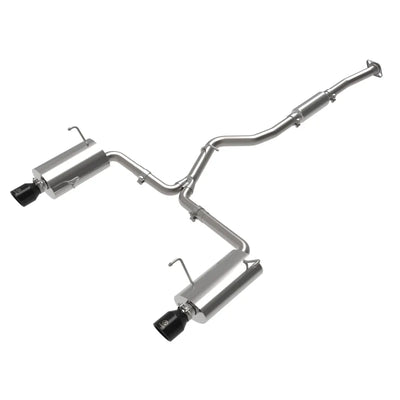 aFe black cat-back exhaust