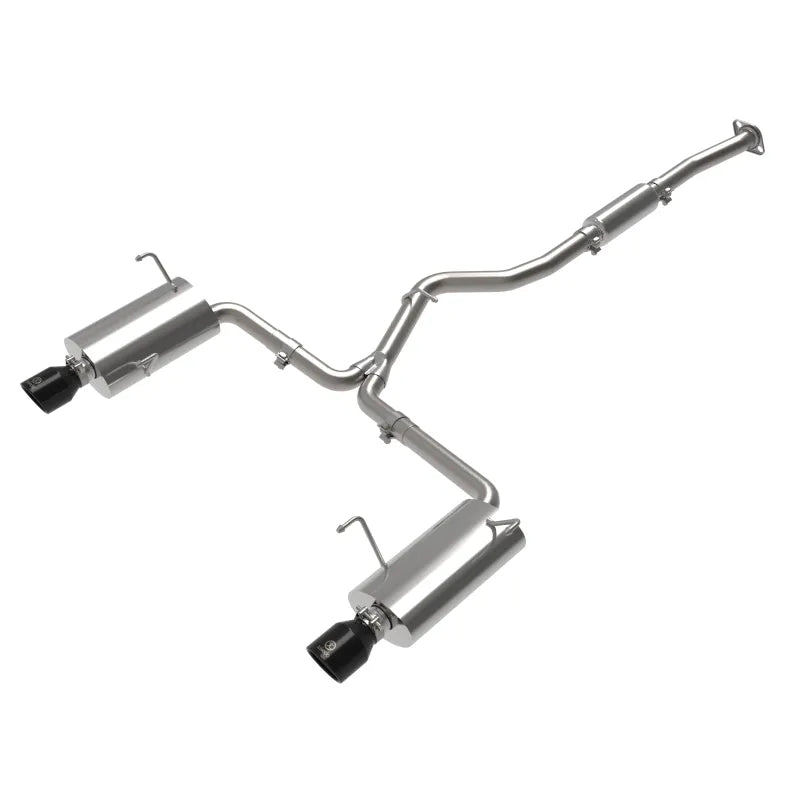 aFe black cat-back exhaust