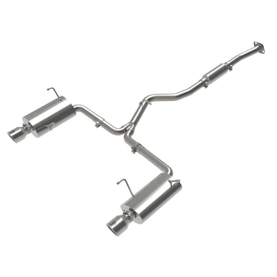aFe polished cat-back exhaust