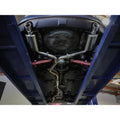 aFe cat-back exhaust installed view