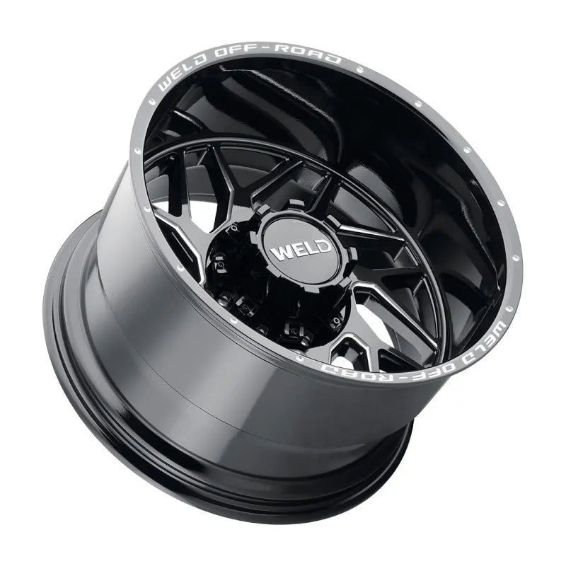 Weld black auto part