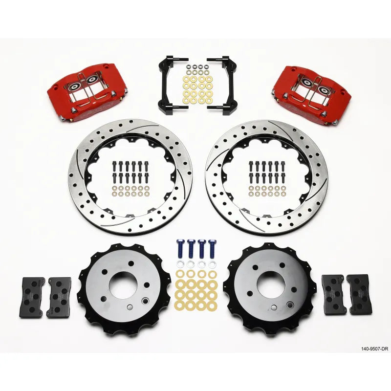 Wilwood red auto part