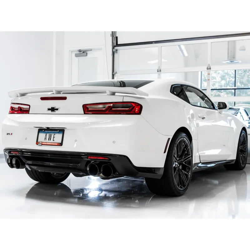 AWE Tuning black cat-back exhaust