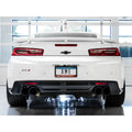 AWE Tuning cat-back exhaust detail