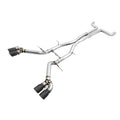 AWE Tuning cat-back exhaust close-up