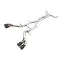AWE Tuning cat-back exhaust close-up