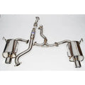 Invidia cat-back exhaust close-up