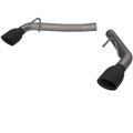 QTP axle-back exhaust detail